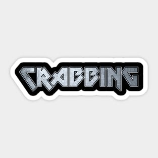 Crabbing Sticker